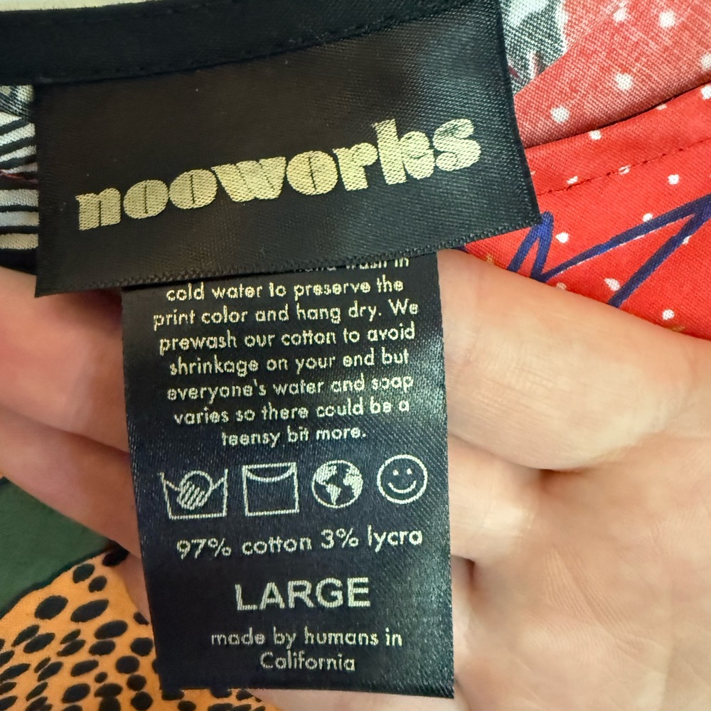 Nooworks pride tiger Naomi dress: Large - Picture 5 of 5